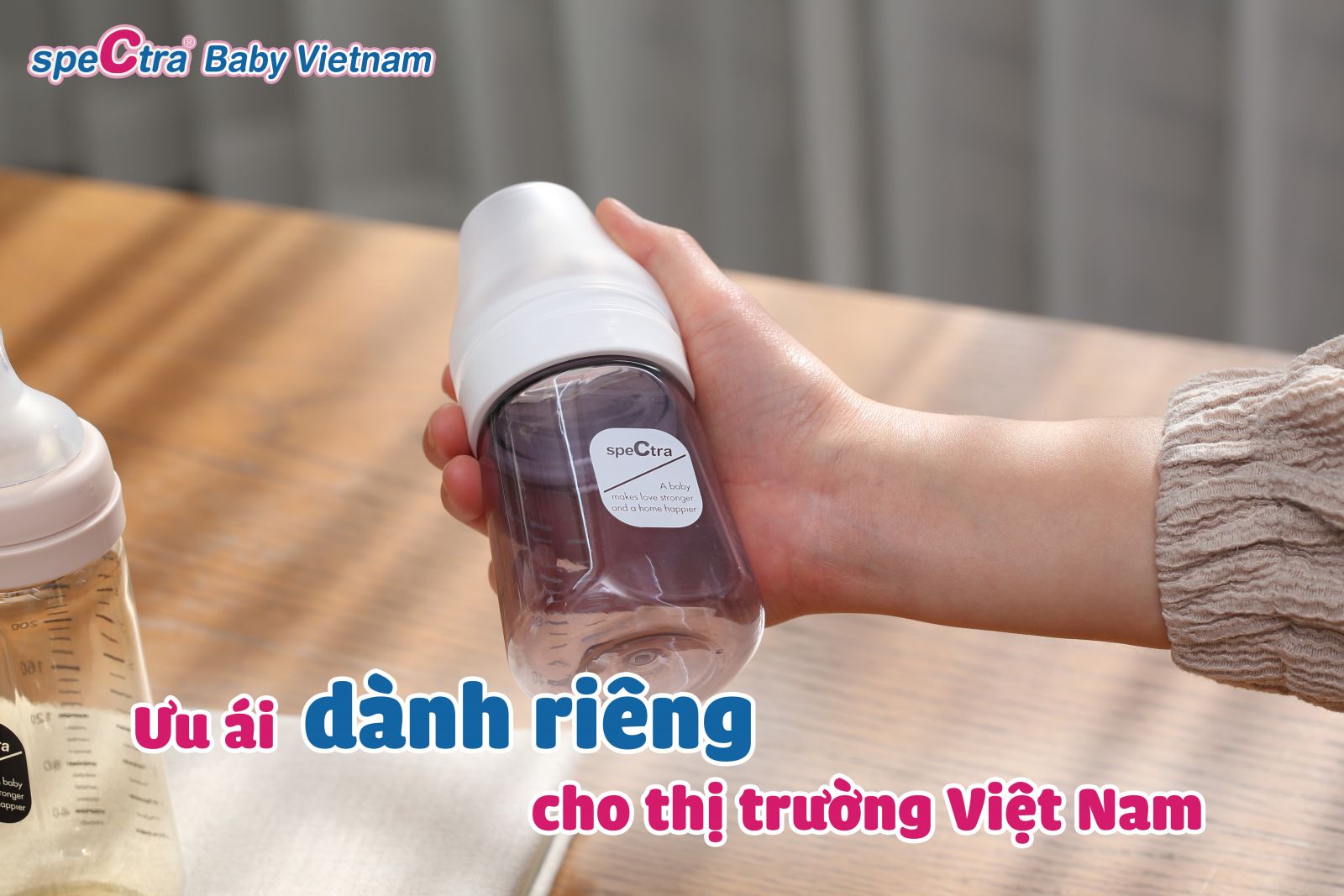 Bình Sữa PPSU - Tình Yêu Spectra Baby Dành Riêng Cho Thị Trường Việt Nam